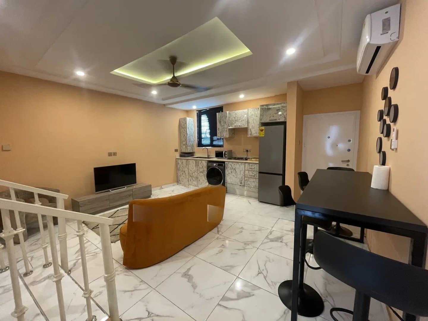Furnished 2bdrm Condo in Icon Villas, School Junction for rent - 2 bedroom House in Greater Accra, Ashaley Botwe, Ashaley Botwe School Junction - Rent