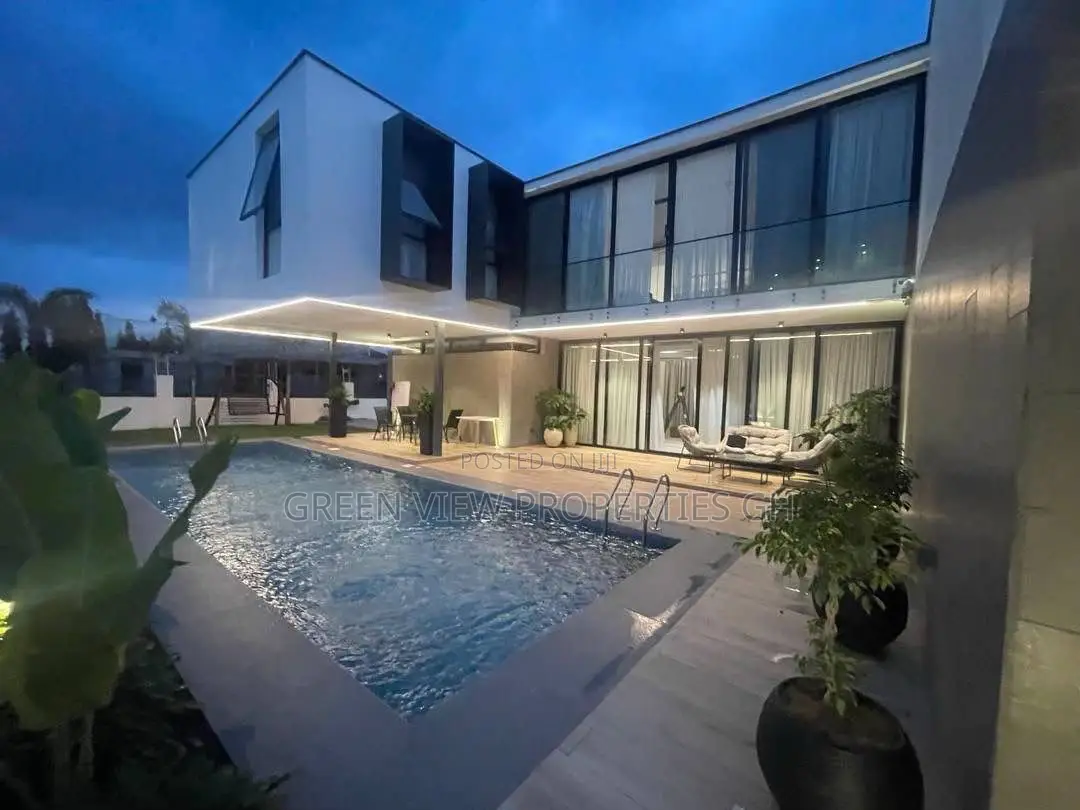 Furnished 6bdrm Mansion in Airport Residential Area for sale - 6 bedroom House in Greater Accra, Airport Residential Area - Sale