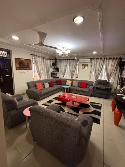 3 bedroom furnished townhouse for rent at Spintex Grada Estate - 3 bedroom House in Spintex Grada Estate - Rent