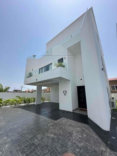 4 bedroom furnished townhouse for rent at East legon close to mangoes restaurant - 4 bedroom House in East legon close to mangoes restaurant - Rent